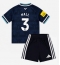 Newcastle United Lewis Hall #3 Bortedraktsett Barn 2026-27 Kortermet (+ Korte bukser)