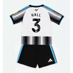 Newcastle United Lewis Hall #3 Hjemmedraktsett Barn 2026-27 Kortermet (+ Korte bukser)