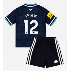 Newcastle United Malick Thiaw #12 Bortedraktsett Barn 2026-27 Kortermet (+ Korte bukser)