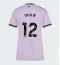 Newcastle United Malick Thiaw #12 Tredjedrakt Dame 2026-27 Kortermet