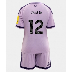 Newcastle United Malick Thiaw #12 Tredjedraktsett Barn 2026-27 Kortermet (+ Korte bukser)