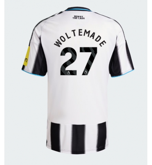 Newcastle United Nick Woltemade #27 Hjemmedrakt 2025-26 Kortermet Newcastle United Nick Woltemade #27 Hjemmedrakt 2025-26 Kortermet