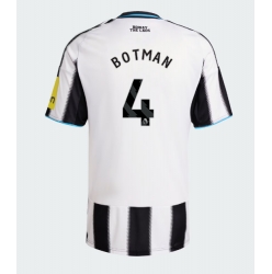 Newcastle United Sven Botman #4 Hjemmedrakt 2025-26 Kortermet