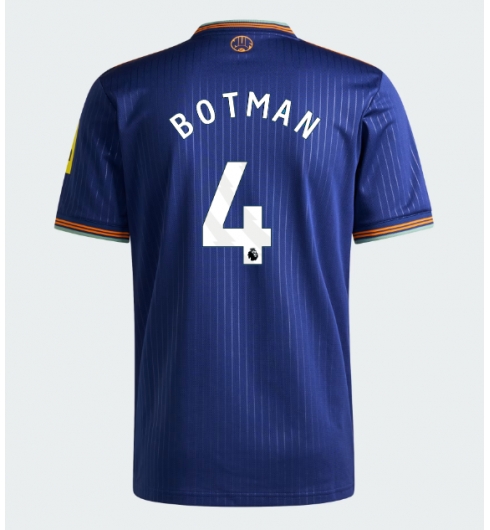 Newcastle United Sven Botman #4 Tredjedrakt 2025-26 Kortermet Newcastle United Sven Botman #4 Tredjedrakt 2025-26 Kortermet
