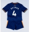 Newcastle United Sven Botman #4 Tredjedraktsett Barn 2025-26 Kortermet (+ Korte bukser)
