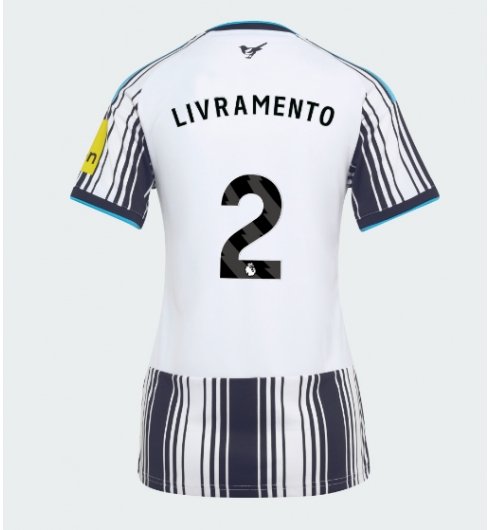 Newcastle United Tino Livramento #2 Hjemmedrakt Dame 2026-27 Kortermet Newcastle United Tino Livramento #2 Hjemmedrakt Dame 2026-27 Kortermet