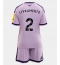 Newcastle United Tino Livramento #2 Tredjedraktsett Barn 2026-27 Kortermet (+ Korte bukser)