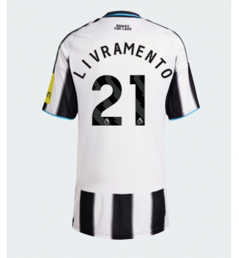 Newcastle United Tino Livramento #21 Hjemmedrakt Dame 2025-26 Kortermet Newcastle United Tino Livramento #21 Hjemmedrakt Dame 2025-26 Kortermet