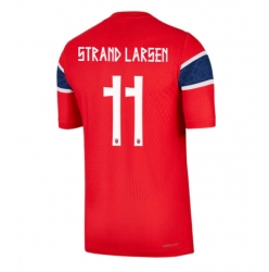 Norge Jorgen Strand Larsen #11 Hjemmedrakt VM 2026 Kortermet