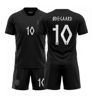 Norge Martin Odegaard #10 Bortedraktsett Barn VM 2026 Kortermet (+ Korte bukser)