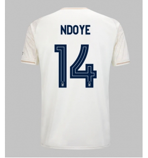 Nottingham Forest Dan Ndoye #14 Bortedrakt 2025-26 Kortermet