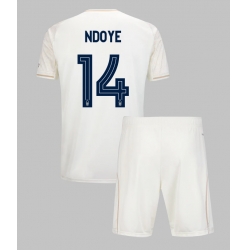 Nottingham Forest Dan Ndoye #14 Bortedraktsett Barn 2025-26 Kortermet (+ Korte bukser)