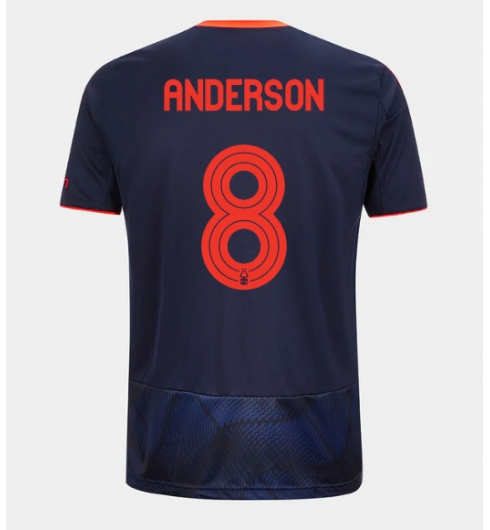 Nottingham Forest Elliot Anderson #8 Tredjedrakt 2025-26 Kortermet Nottingham Forest Elliot Anderson #8 Tredjedrakt 2025-26 Kortermet