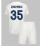 Nottingham Forest Oleksandr Zinchenko #35 Bortedraktsett Barn 2025-26 Kortermet (+ Korte bukser)