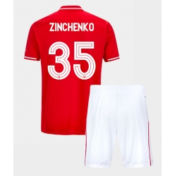 Nottingham Forest Oleksandr Zinchenko #35 Hjemmedraktsett Barn 2025-26 Kortermet (+ Korte bukser)