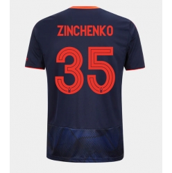 Nottingham Forest Oleksandr Zinchenko #35 Tredjedrakt 2025-26 Kortermet