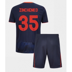 Nottingham Forest Oleksandr Zinchenko #35 Tredjedraktsett Barn 2025-26 Kortermet (+ Korte bukser)