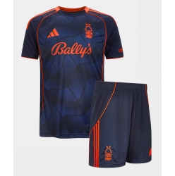 Nottingham Forest Tredjedraktsett Barn 2025-26 Kortermet (+ Korte bukser)