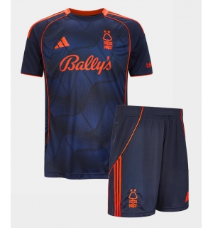 Nottingham Forest Tredjedraktsett Barn 2025-26 Kortermet (+ Korte bukser)
