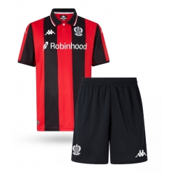 OGC Nice Hjemmedraktsett Barn 2025-26 Kortermet (+ Korte bukser)
