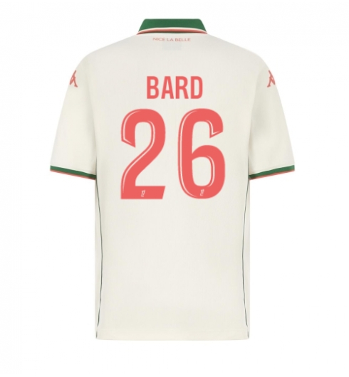 OGC Nice Melvin Bard #26 Bortedrakt 2025-26 Kortermet OGC Nice Melvin Bard #26 Bortedrakt 2025-26 Kortermet