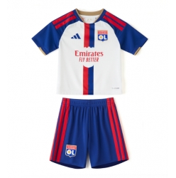 Olympique Lyonnais Hjemmedraktsett Barn 2026-27 Kortermet (+ Korte bukser)