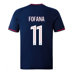 Olympique Lyonnais Malick Fofana #11 Bortedrakt 2025-26 Kortermet