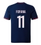 Olympique Lyonnais Malick Fofana #11 Bortedrakt 2025-26 Kortermet Olympique Lyonnais Malick Fofana #11 Bortedrakt 2025-26 Kortermet