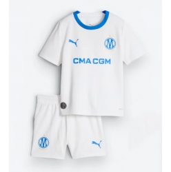 Olympique de Marseille Hjemmedraktsett Barn 2026-27 Kortermet (+ Korte bukser)