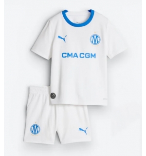 Olympique de Marseille Hjemmedraktsett Barn 2026-27 Kortermet (+ Korte bukser)