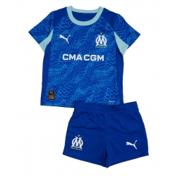 Olympique de Marseille Tredjedraktsett Barn 2025-26 Kortermet (+ Korte bukser)