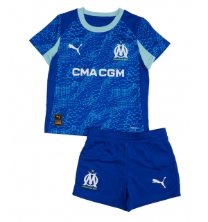Olympique de Marseille Tredjedraktsett Barn 2025-26 Kortermet (+ Korte bukser)