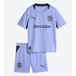 Olympique de Marseille Tredjedraktsett Barn 2026-27 Kortermet (+ Korte bukser)