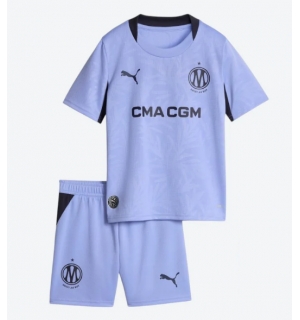 Olympique de Marseille Tredjedraktsett Barn 2026-27 Kortermet (+ Korte bukser)