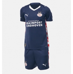 PSV Eindhoven Bortedraktsett Barn 2025-26 Kortermet (+ Korte bukser)