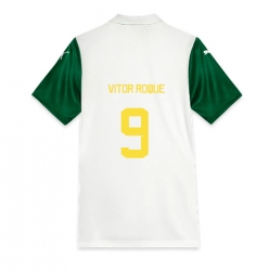 Palmeiras Vitor Roque #9 Bortedrakt 2025-26 Kortermet