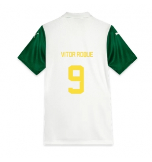 Palmeiras Vitor Roque #9 Bortedrakt 2025-26 Kortermet