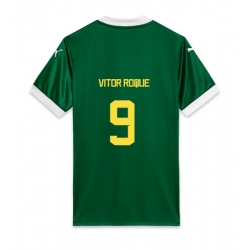Palmeiras Vitor Roque #9 Hjemmedrakt 2025-26 Kortermet