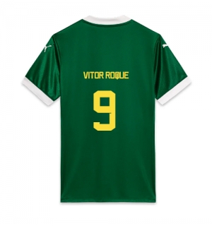 Palmeiras Vitor Roque #9 Hjemmedrakt 2025-26 Kortermet