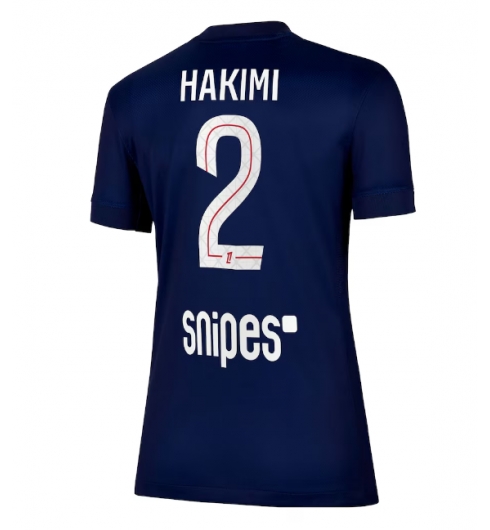 Paris Saint-Germain Achraf Hakimi #2 Hjemmedrakt Dame 2025-26 Kortermet Paris Saint-Germain Achraf Hakimi #2 Hjemmedrakt Dame 2025-26 Kortermet