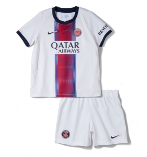 Paris Saint-Germain Bortedraktsett Barn 2026-27 Kortermet (+ Korte bukser)