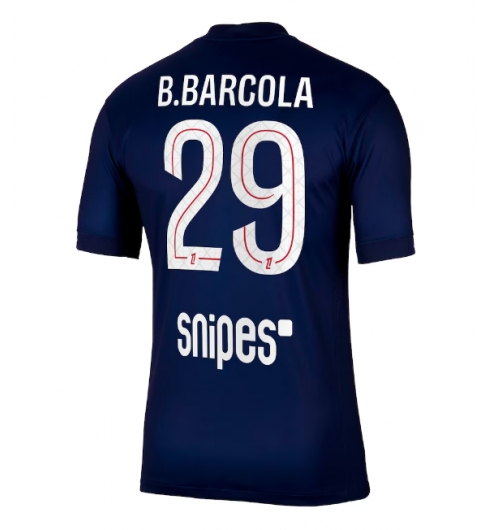 Paris Saint-Germain Bradley Barcola #29 Hjemmedrakt 2025-26 Kortermet Paris Saint-Germain Bradley Barcola #29 Hjemmedrakt 2025-26 Kortermet