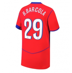 Paris Saint-Germain Bradley Barcola #29 Tredjedrakt 2025-26 Kortermet