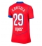 Paris Saint-Germain Bradley Barcola #29 Tredjedrakt Dame 2025-26 Kortermet Paris Saint-Germain Bradley Barcola #29 Tredjedrakt Dame 2025-26 Kortermet