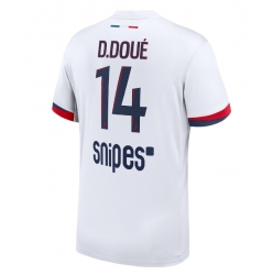 Paris Saint-Germain Desire Doue #14 Bortedrakt 2025-26 Kortermet