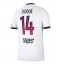 Paris Saint-Germain Desire Doue #14 Bortedrakt 2026-27 Kortermet