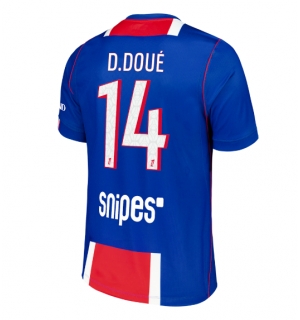 Paris Saint-Germain Desire Doue #14 Hjemmedrakt 2026-27 Kortermet
