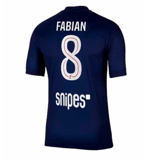 Paris Saint-Germain Fabian Ruiz #8 Hjemmedrakt 2025-26 Kortermet Paris Saint-Germain Fabian Ruiz #8 Hjemmedrakt 2025-26 Kortermet