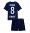 Paris Saint-Germain Fabian Ruiz #8 Hjemmedraktsett Barn 2025-26 Kortermet (+ Korte bukser)