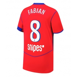 Paris Saint-Germain Fabian Ruiz #8 Tredjedrakt 2025-26 Kortermet
